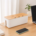 Cable Management Box for Desk & TV Cords