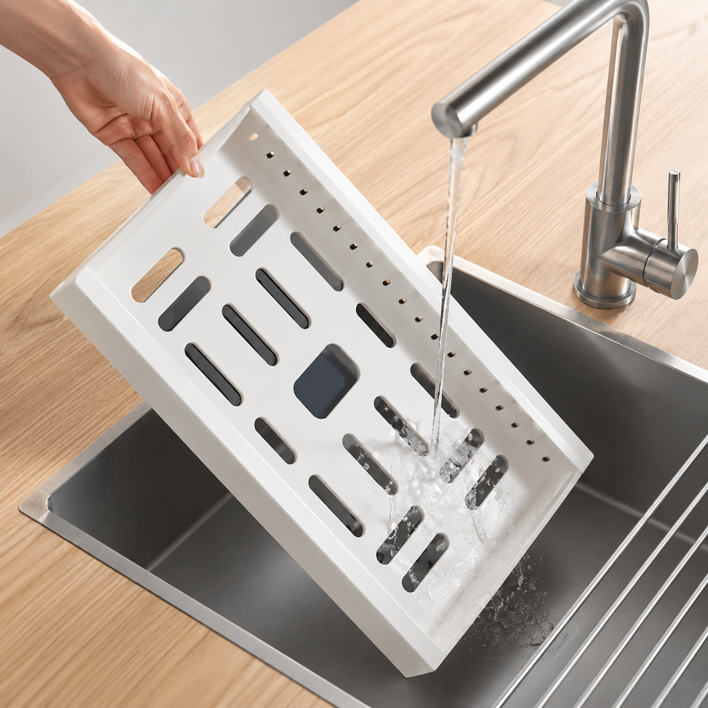 Expandable Pot & Pan Organizer for Kitchen Cabinets