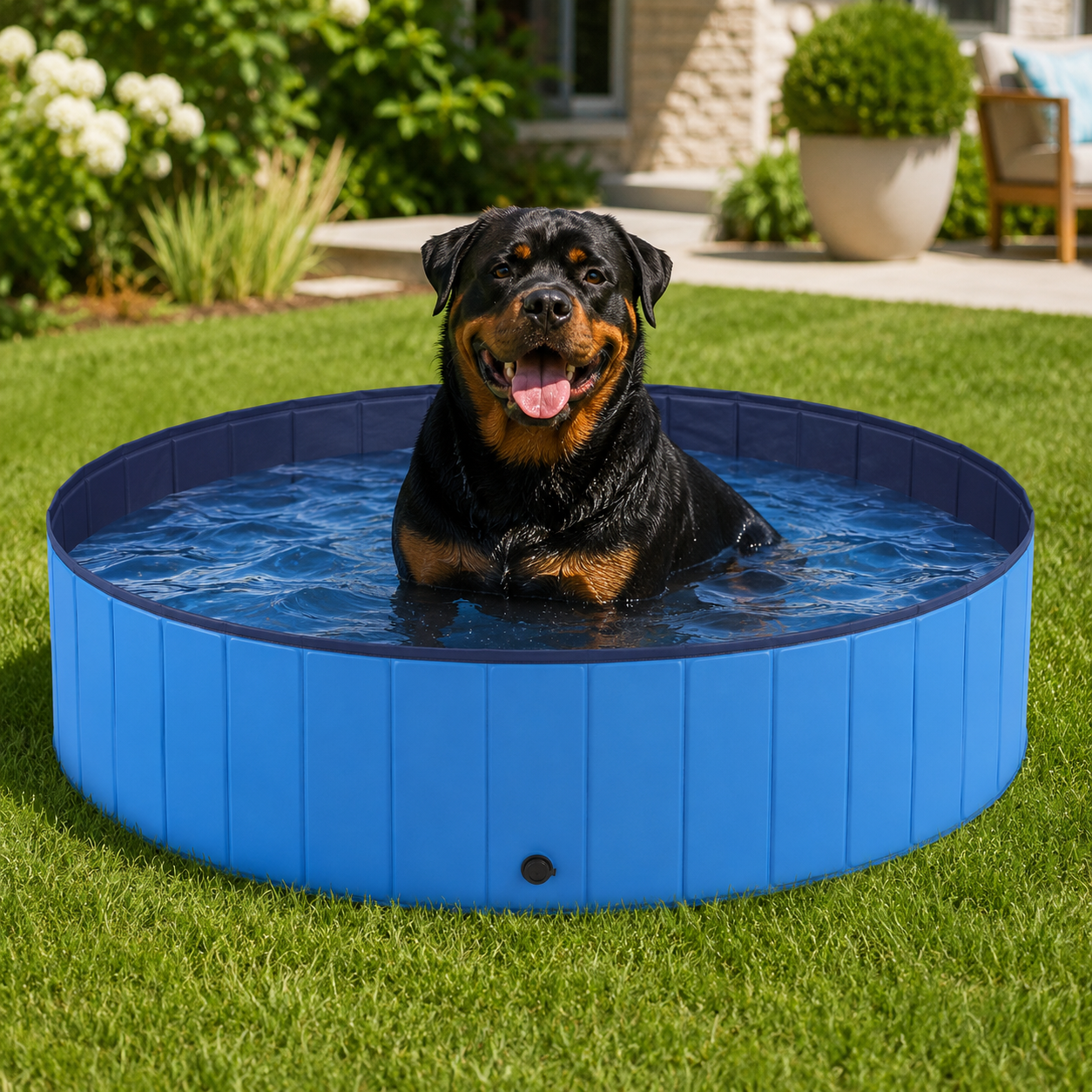 Summer Foldable Dog Pool for All Dog Sizes | Cozio Goods